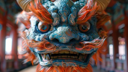 Obraz premium Japanese demon yokai