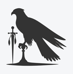 Discover the Enchanting Majesty of the Merlin Silhouette, A Timeless Icon of Elegance and Power