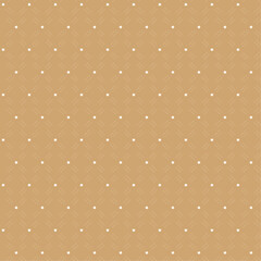 seamless pattern with white polka dots abstract beige background texture for fabric background surface design packaging vector illustration © Liubov