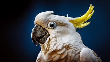 portrait of a cockatoo