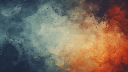Fototapeta premium A nostalgic abstract background illustration with washedout colors and grainy textures, reminiscent of an old film