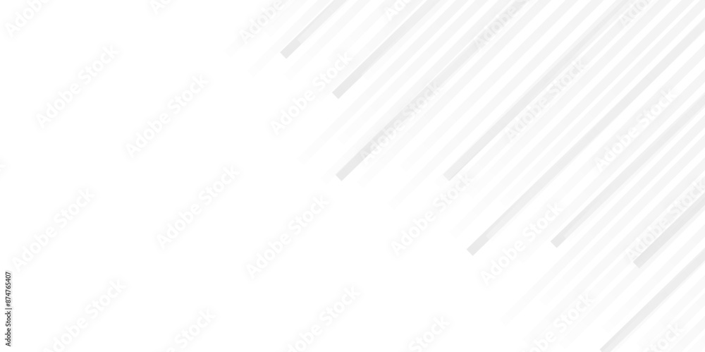 Aufkleber White gradient diagonal stripe line background. Motion Line Gradient stripes layers. business background metallica shining vector. Abstract monochrome elegant geometric backdrop, modern design,Vector.