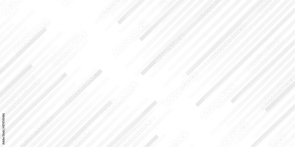 Poster White gradient diagonal stripe line background. Motion Line Gradient stripes layers. business background metallica shining vector. Abstract monochrome elegant geometric backdrop, modern design,Vector.