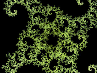 Imaginatory fractal abstract background Image