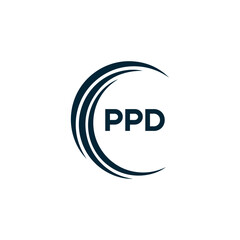 PPD logo. P P D design. White PPD letter. PPD, P P D letter logo design. P P D letter logo design in GOLD, GOLDEN LOGO, THREE, style. letter logo set in one artboard. P P D letter logo vector design.