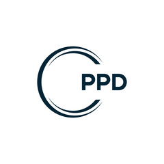 PPD logo. P P D design. White PPD letter. PPD, P P D letter logo design. P P D letter logo design in GOLD, GOLDEN LOGO, THREE, style. letter logo set in one artboard. P P D letter logo vector design.