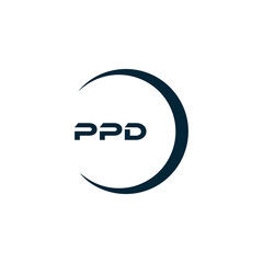 PPD logo. P P D design. White PPD letter. PPD, P P D letter logo design. P P D letter logo design in GOLD, GOLDEN LOGO, THREE, style. letter logo set in one artboard. P P D letter logo vector design.