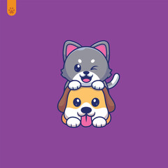 Obraz premium dog and cat