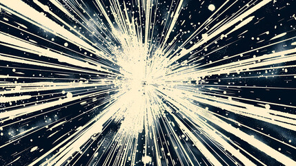 Obraz premium Abstract background with color explosion, particles, matte, sharp focus, and extreme angle, Digital Data Connection, Technology Network and Cyber Security Concept, Digital cyberspace future 