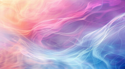 Obraz premium A colorful, abstract background with a blue and pink wave