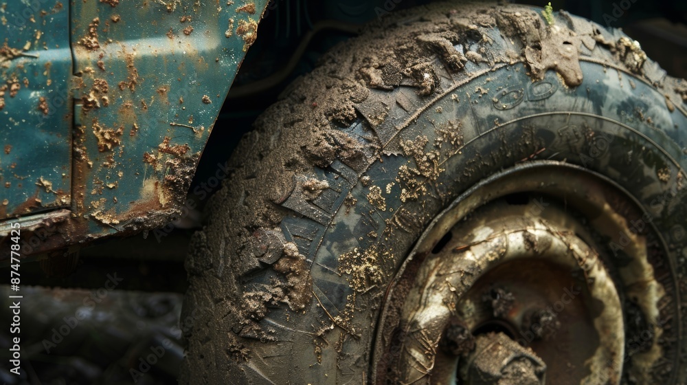 Poster small patches of greasy residue can be seen on the edges of the wheel well evidence of regular maint