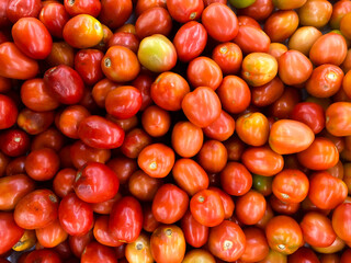 Fresh tomato fruit images. Lot of healthy tomatoes fruits background