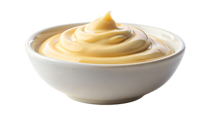 mayonnaise sauce on mini bowl