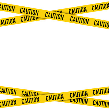 caution tape with yellow and black stripes. Caution signs. Safety stripe warning caution hazard danger road vector sign symbol