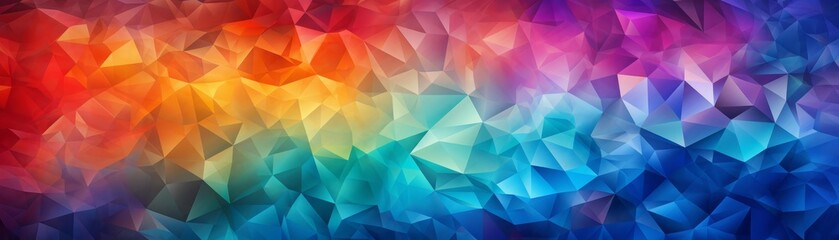 Fototapeta premium A vibrant abstract background illustration with sharp, angular lines in neon colors against a black canvas, evoking a dynamic cityscape at night