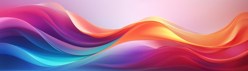 Fototapeta premium A vibrant abstract background illustration with sharp, angular lines in neon colors against a black canvas, evoking a dynamic cityscape at night