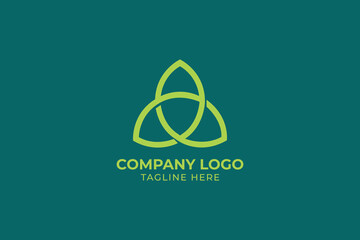 simple geometric triangle turbine fan design, jet turbine logo design vector illustration of airplane machine, Propeller Logo Design Template © Zayn