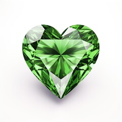 Fototapeta premium heart shaped diamond
