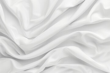 Obraz premium white fabric soft background copy space