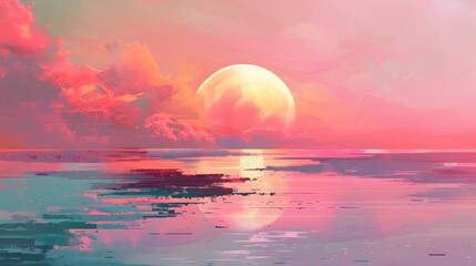 Blank versus colorful comic abstract background template. 