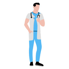 doctor with stethoscope