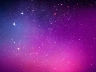 Obraz premium Starry Skies: Gradient Galaxy from Dark Navy to Soft Lavender