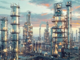 The chemical industry extends to various industries such as plastics, synthetic fibers, petroleum, rubber, pharmaceuticals, dyes, etc, internationalization. Generative AI.