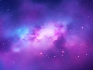 Obraz premium Starry Skies: Gradient Galaxy from Dark Navy to Soft Lavender