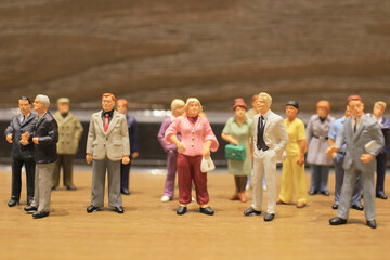 miniature people, figure