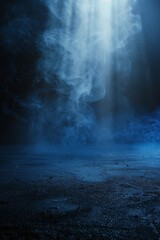 Dark Night Abstract Background: Moody Atmosphere for Designs