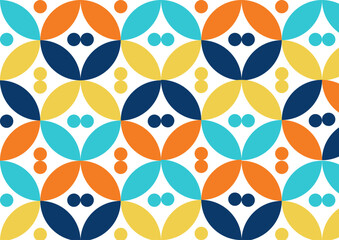 seamless pattern with flowers