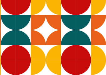 seamless pattern with circles