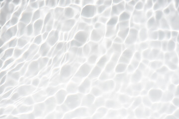 White water with ripples on the surface. Defocus blurred transparent white colored clear calm water...