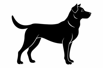 Bella dog black silhouette vector, Dogs and puppies in different breed, Bella, corgi, golden retriever, puppy, bulldog, retriever, 
