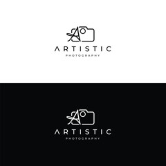 A Artistic Photography minimal logo design