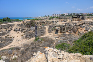Ruins of the Tomb of the Kings in Paphos, Cyprus 5