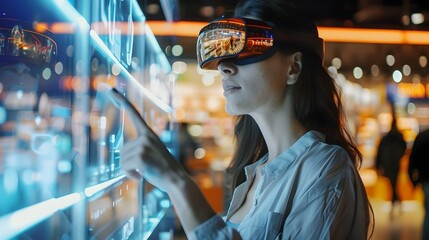 Futuristic Retail Experience with Shopping Assistants and Customer Engagement for 2024 Business