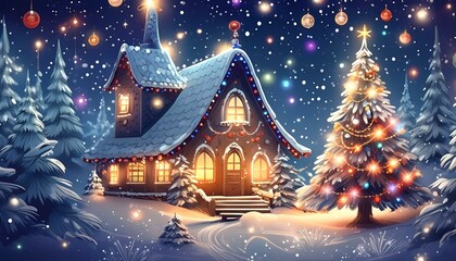 Christmas card for Christmas - old style, background for your wishes