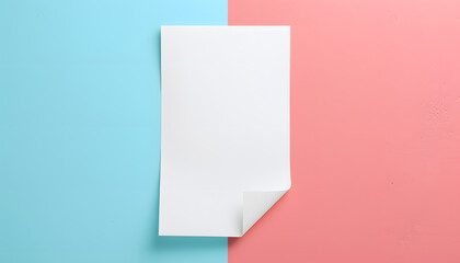 Fototapeta premium paper mockup