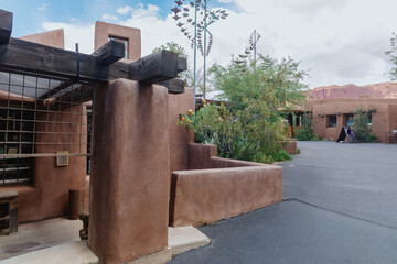 Town center in Ivins, Utah, United States of America.