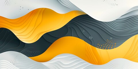 Background with gradients and geometric elements, print and social media banners. Flat vector Illustration of abstract modern banner.Trendy flat style design element for poster or presentation.