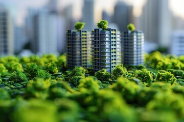 Sustainable urban planning with green building materials, Innovation, Urban Solutions