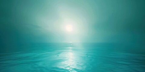 Obraz premium Serene Waters: A Moment of Tranquility