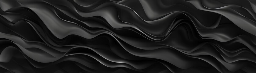 Obraz premium Charcoal coal wave pattern minimal vector illustra 170