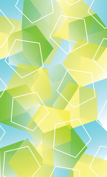 pentagone style abstract images background 