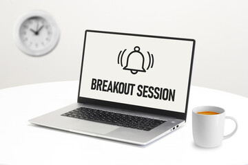 Breakout Sessions are shown using the text