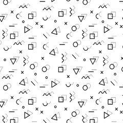 Illustration pattern ethnic design with colors and background fo