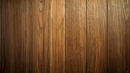 Naklejka premium An upclose shot of a minimalist door panel showcasing a sleek smooth surface and a simple vertical wood grain pattern. The panel has a clean modern aesthetic that would complement any