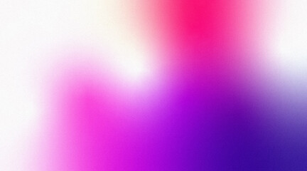 Noise grainy gradient background blending white pink and purple for modern trendy vibrant design