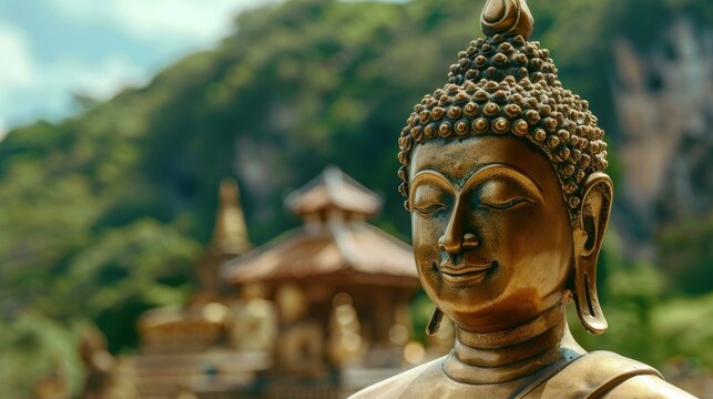 Buddha Statue At Wat Tham Pha Daen Temple, Sakon Nakhon Province, Thailand